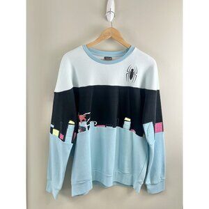 Marvel Spider Man Chibi Crewneck Sweater Size Small BoxLunch Exclusive Sz Md